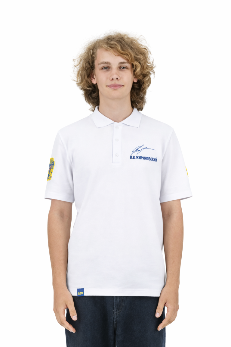 Футболка поло "Жириновский навсегда!"