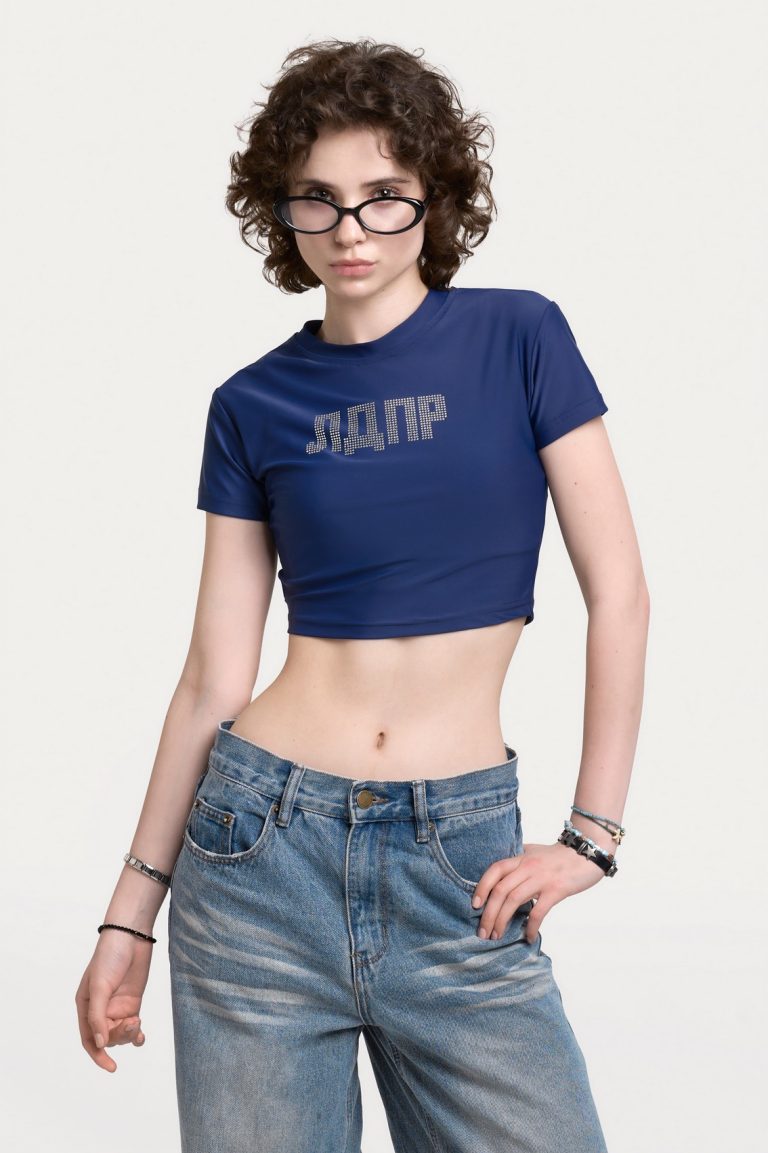 Топ со стразами